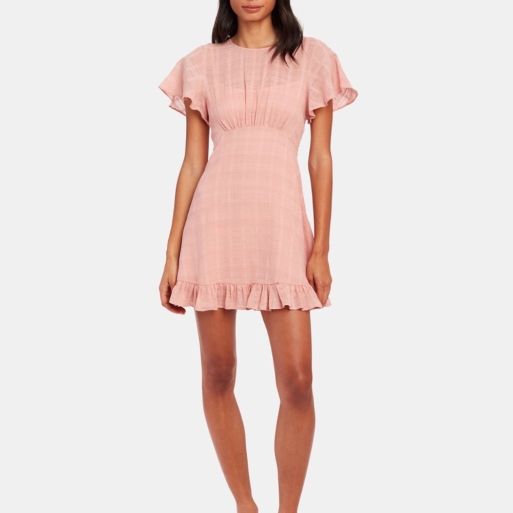 Auguste Pia Mini Dress Dusty Pink